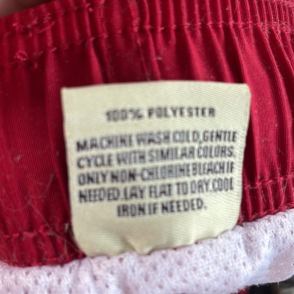 Open Trails red swim trunks men’s size large - Picture 6 of 6